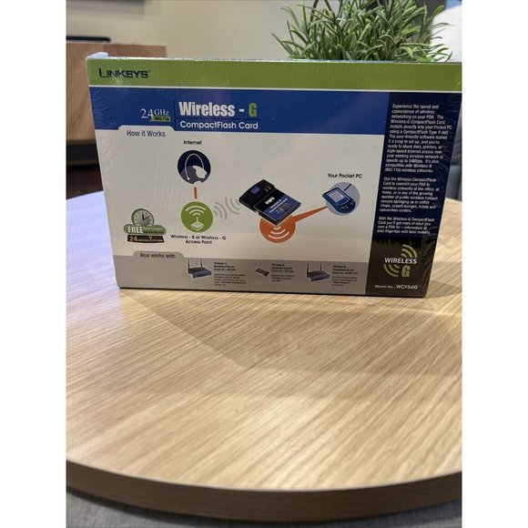 Cisco-Linksys Wireless-G Compact Flash Card (WCF54G) - Picture 5 of 9